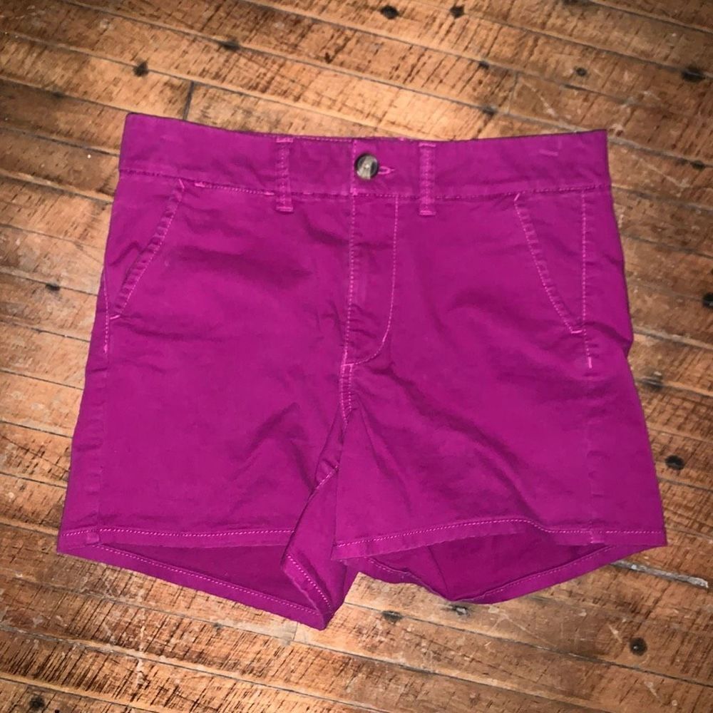American Eagle Barbiecore hi-rise shortie size 8 shorts